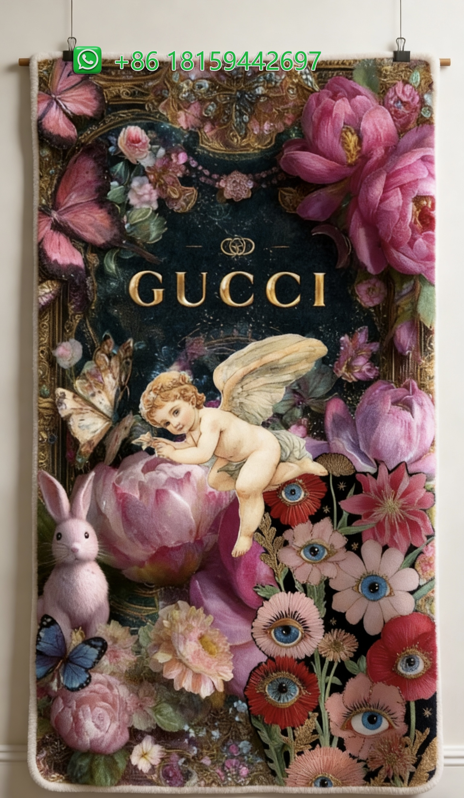 Gucci Throw Blankets